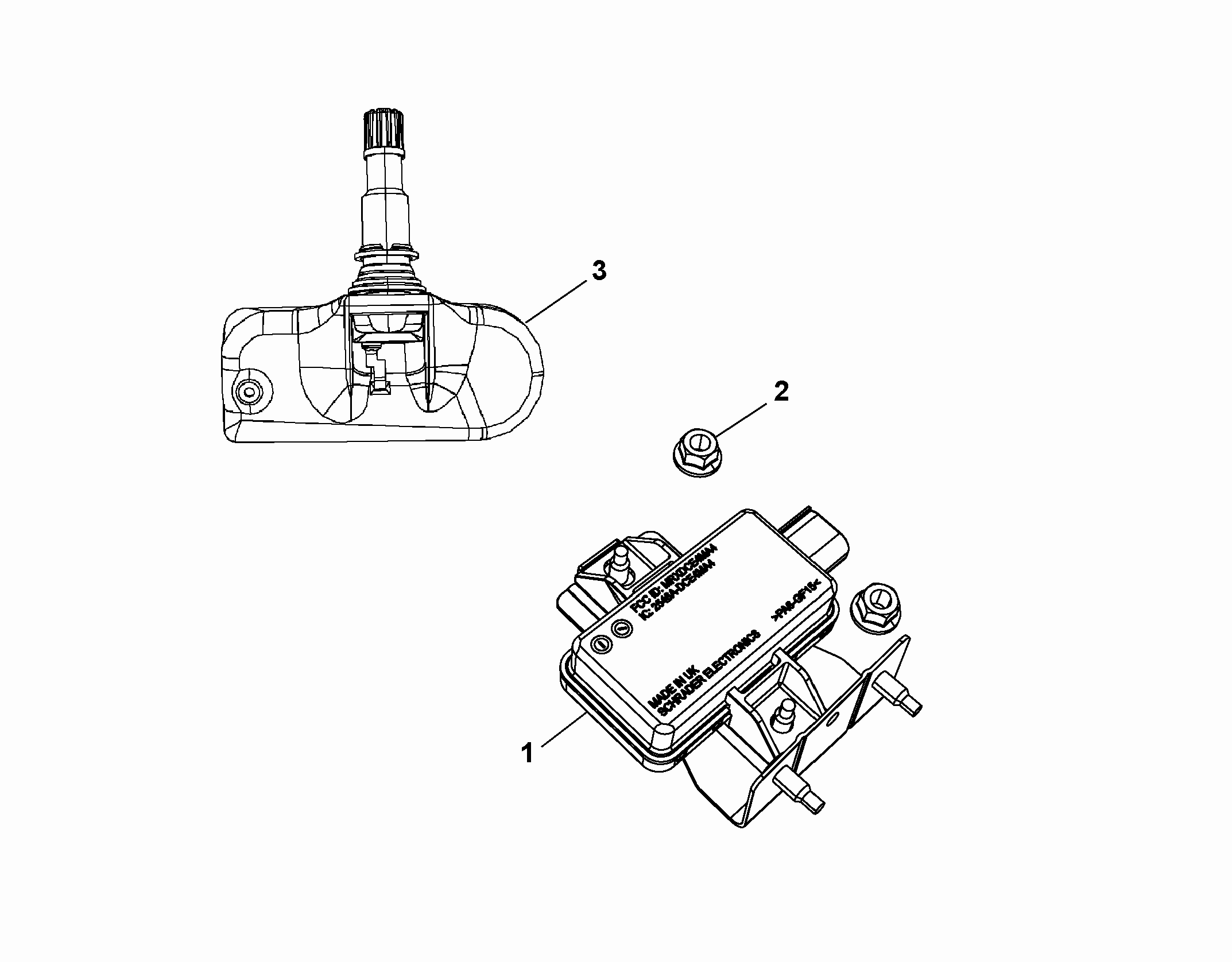 44316-040 PNEUMATIC PRESSURE SENSOR