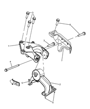 10003-010 ENGINE  SUPPORT