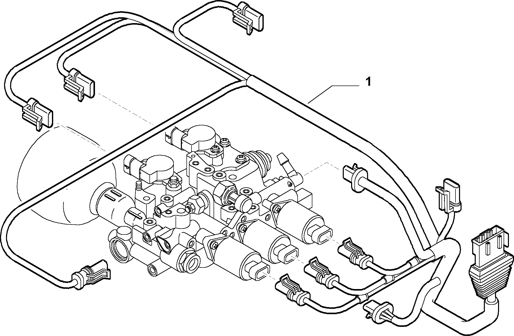21200-030 GEARBOX CONTROL MODULE, WIRING HARNESS