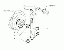 21219-030 MANUAL CLUTCH RELEASE