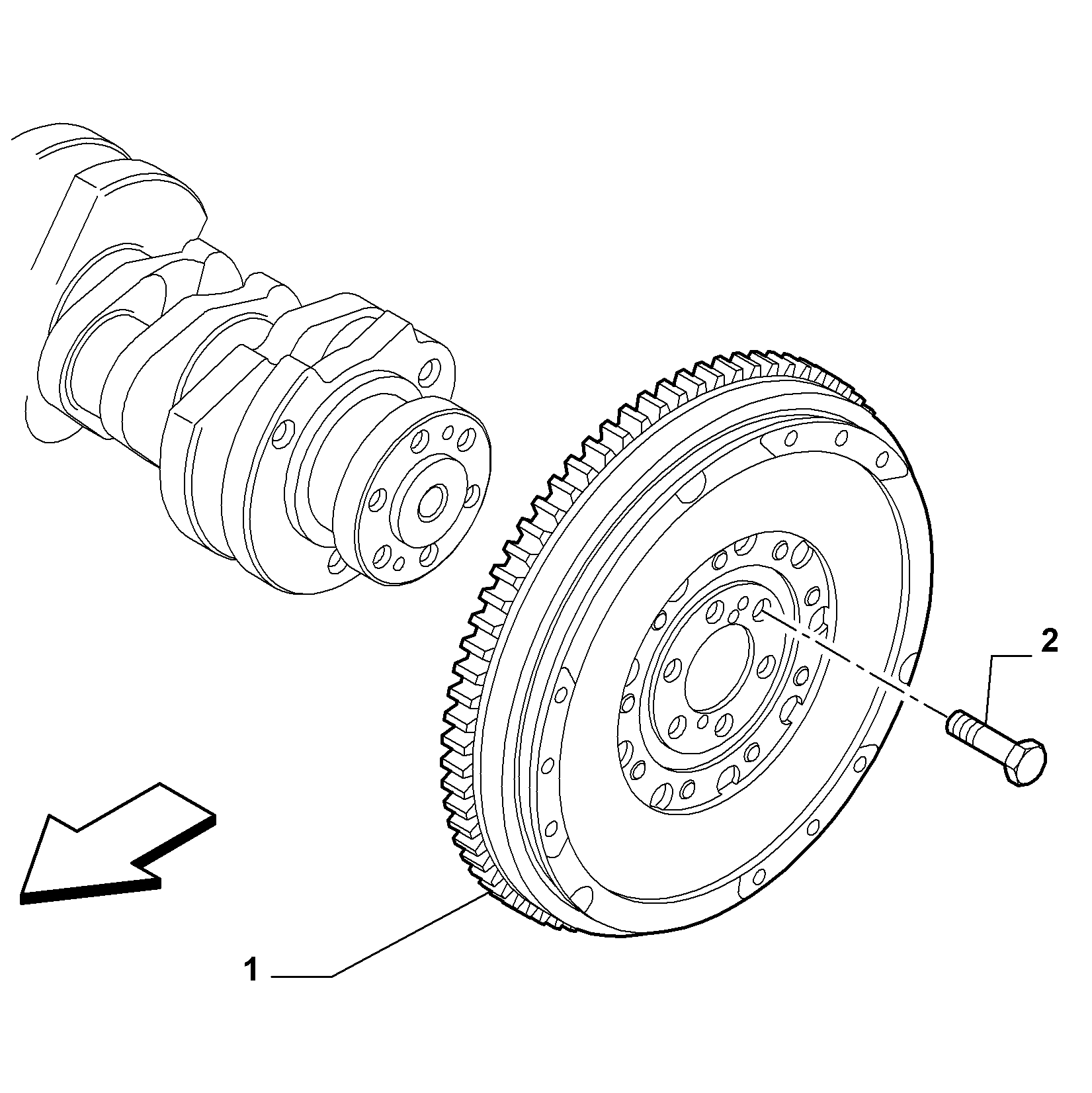 10103-020 FLYWHEEL