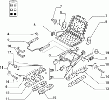 70613/00 REAR SEAT