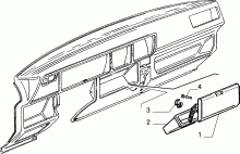 70502/00 ПАНЕЛЬ ПРИБОРОВ И ПРИЛЕГАЮЩИЕ ЧАСТИ 