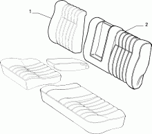 70615/01 REAR SEAT LINING