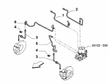 33102-040 FRONT PIPING