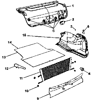 70526-030 TRUNK MATS