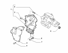 10226-015 ENGINE PUMP SUPPORTS