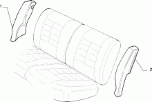 70615/04 REAR SEAT LINING