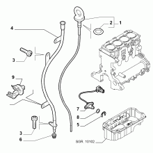 10301-060 DIP STICK, CAP, TRANSMITTER AND PRESSURE ROD