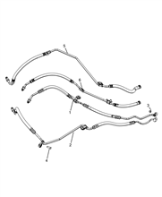 41207-050 POWER STEERING PIPING