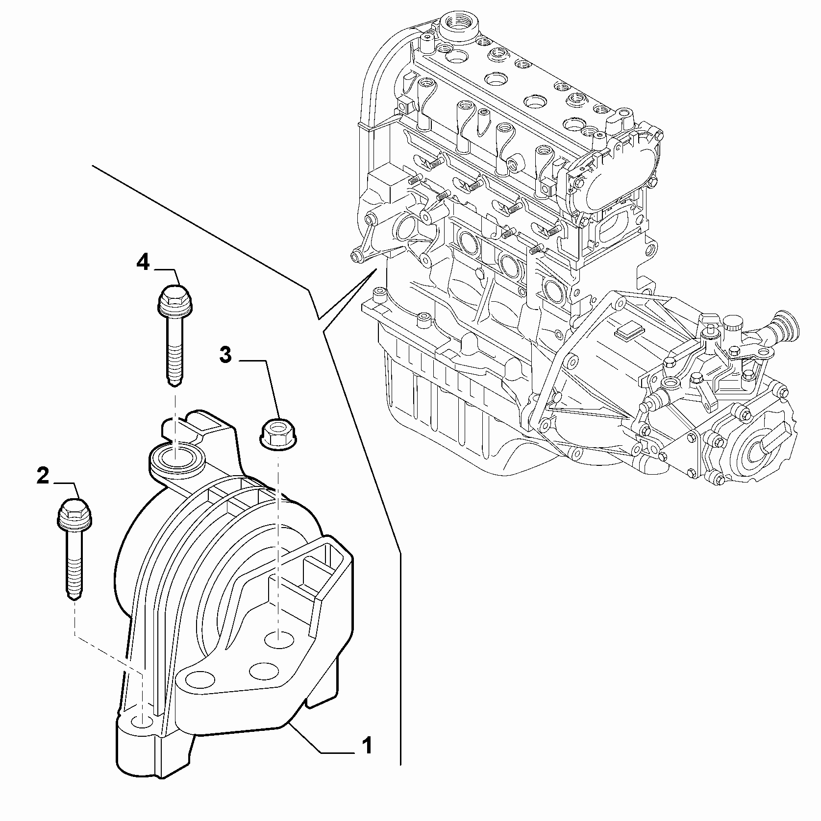 10002-010 ENGINE INLET SCREW ANCHOR AND TENSION ROD SUSPENSION