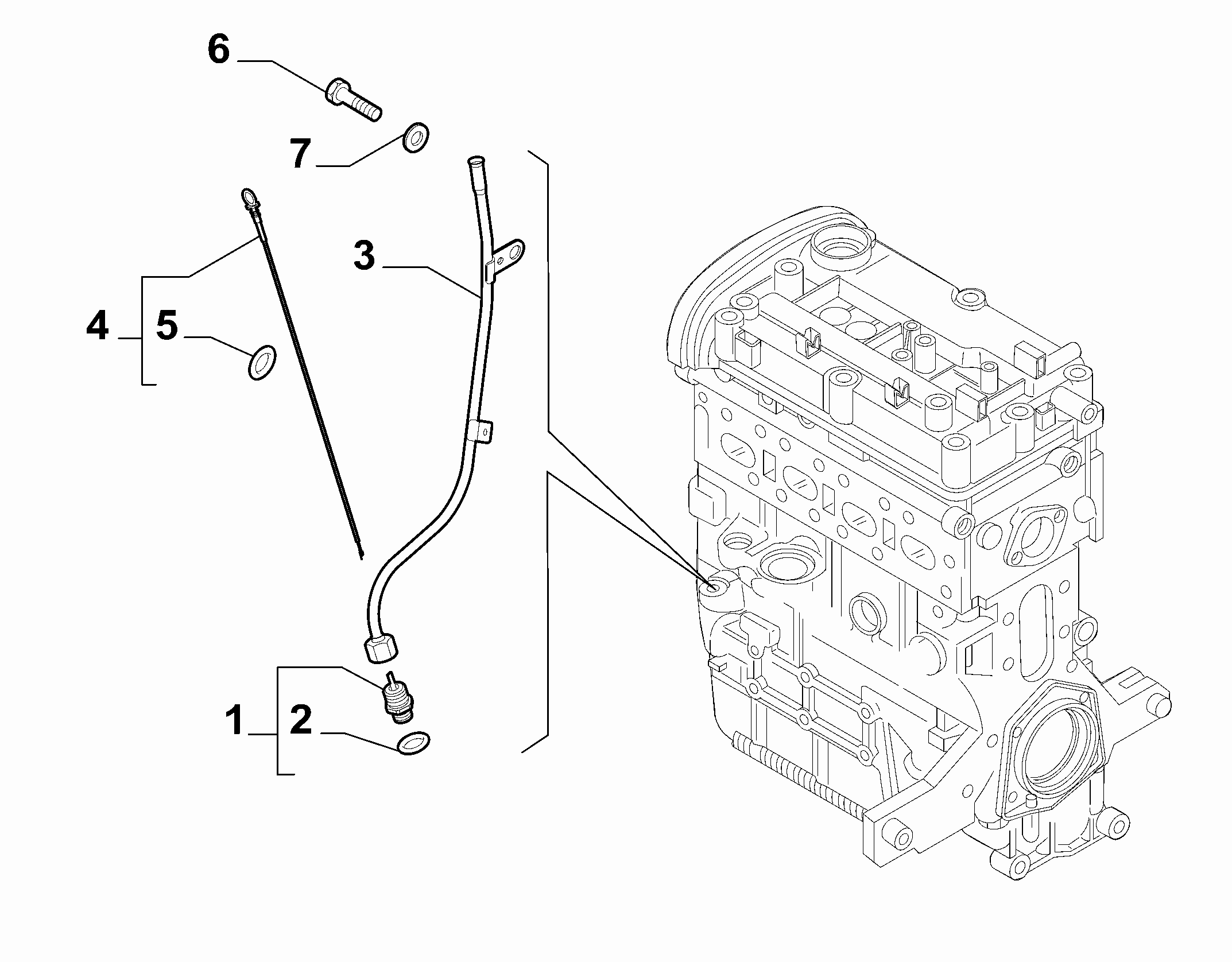 10301-060 DIP STICK, CAP, TRANSMITTER AND PRESSURE ROD