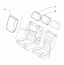 70615/09 REAR SEAT LINING