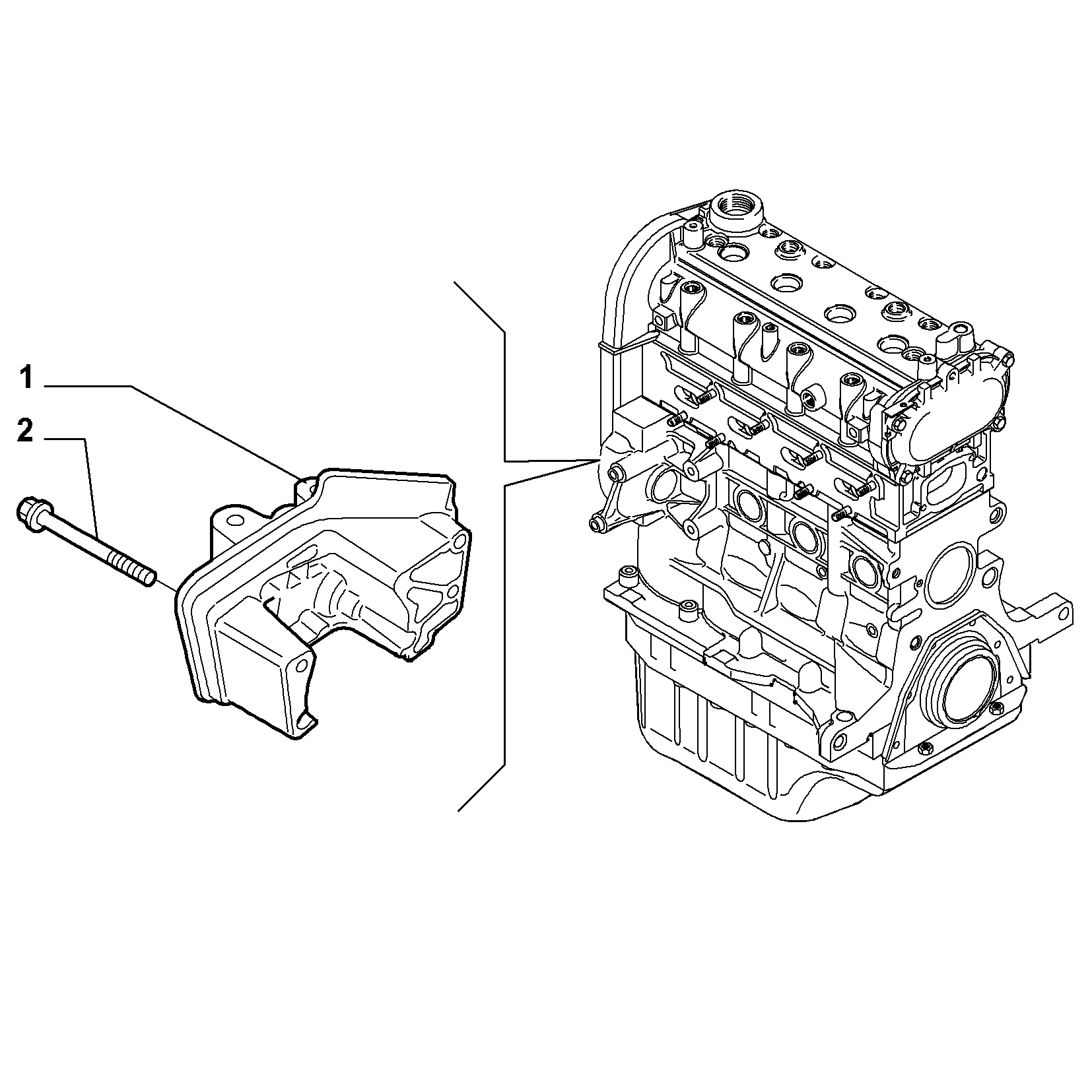 10003-010 ENGINE  SUPPORT