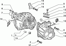 21207/01 КПП И ДИФФЕР., КОРПУС И КРЫШКИ