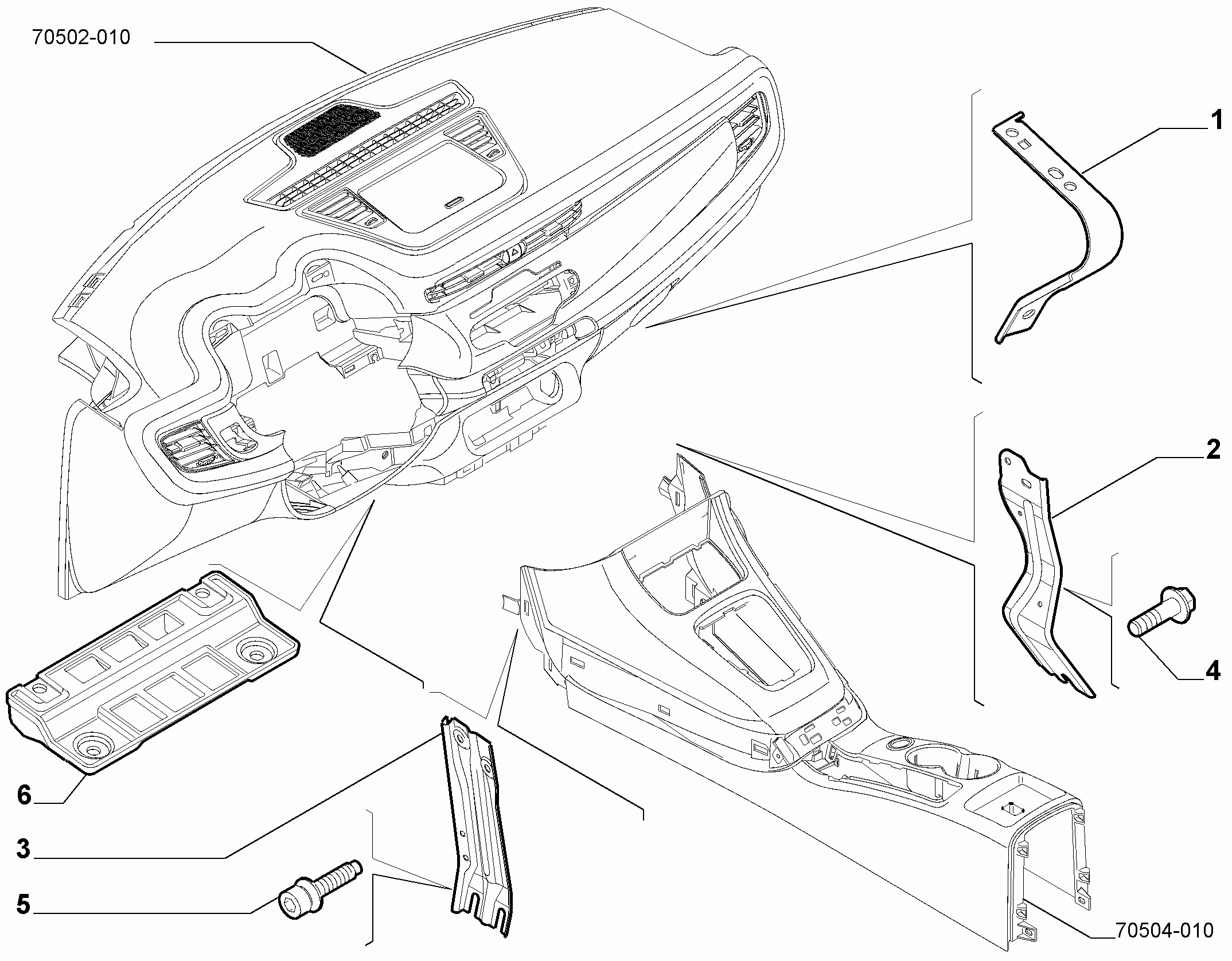 70502-070 BRACKETS
