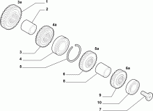 21215-040 MANIFOLD GEARS