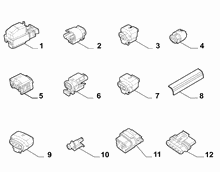 10226-060 ENGINE HARNESS CONNECTORS