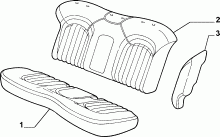 70615/00 REAR SEAT LINING
