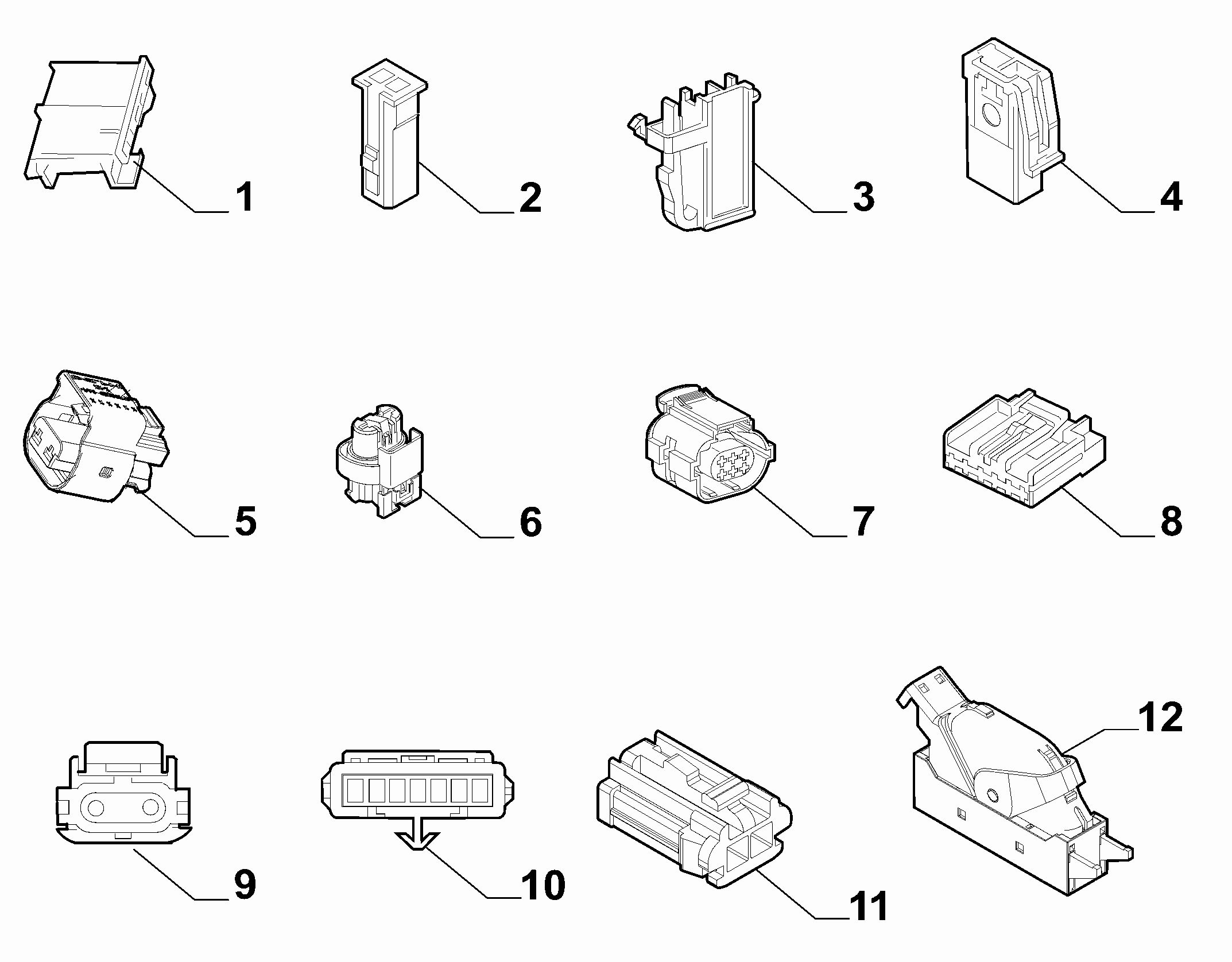 55528-010 CABLE ASSEMBLY CONNECTORS