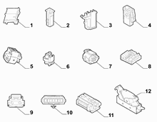 55528-010 CABLE ASSEMBLY CONNECTORS