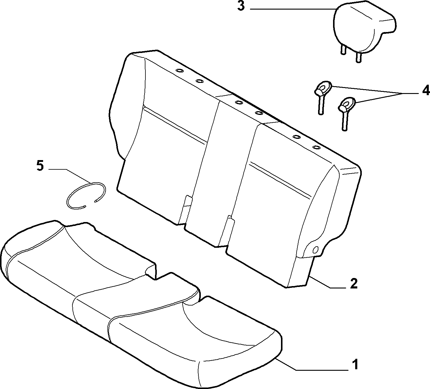 70615-010 REAR SEAT LINING 