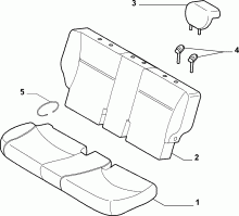 70615-010 REAR SEAT LINING 