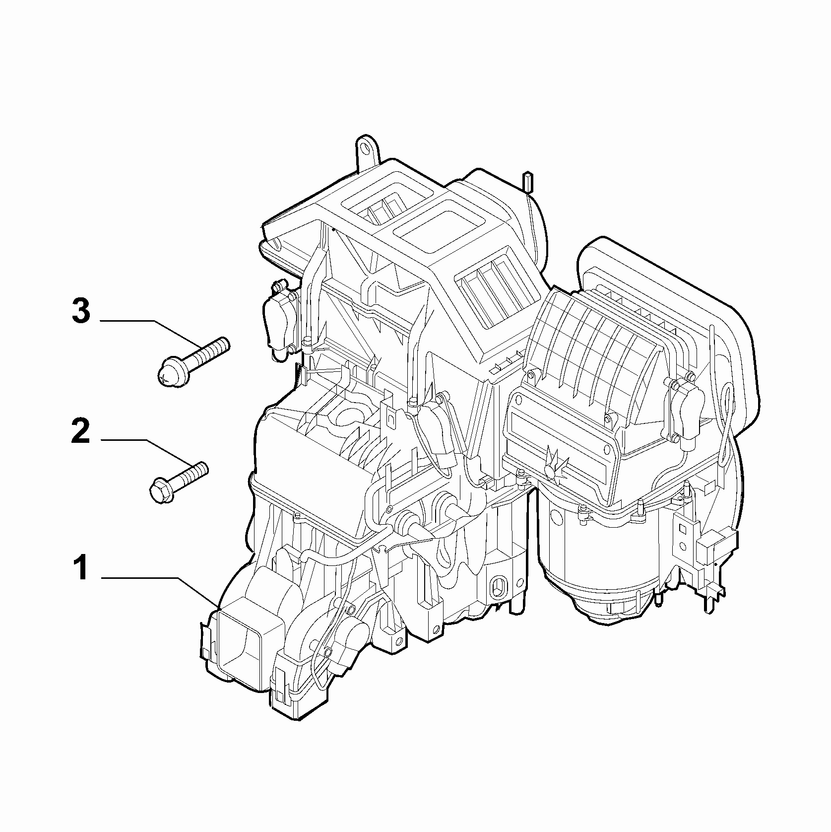 50101-010 HEATER/AIR CON