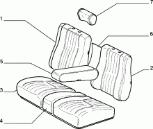 70615/01 REAR SEAT LINING