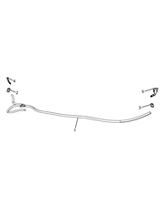 55514-050 WIPER BLADE PROTECTOR TUBING