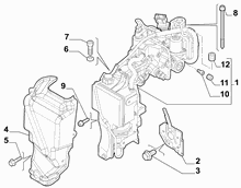 21200-020 GEARBOX CONTROL MODULE, COVERS AND FASTENERS