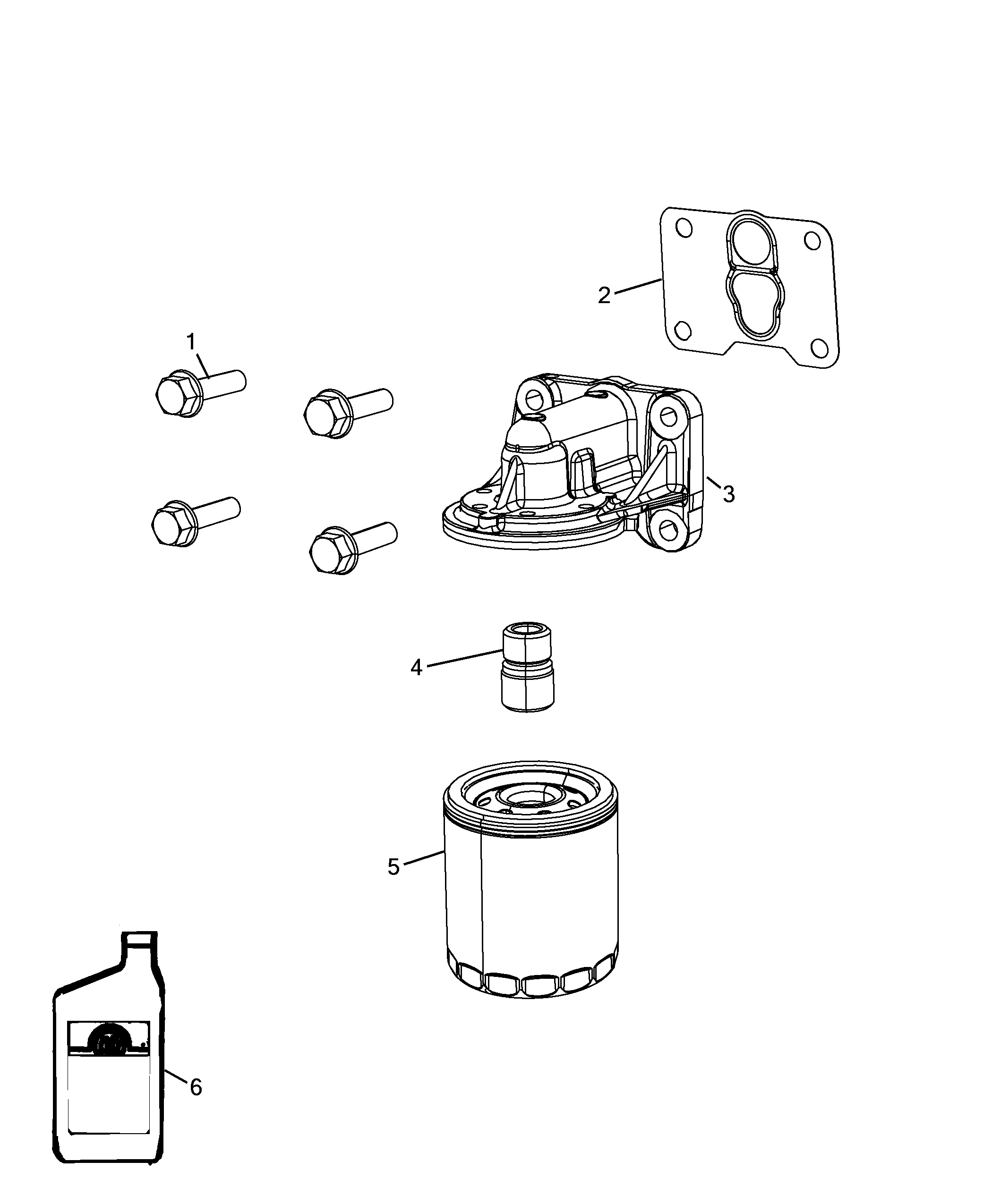 10301-041 OIL FILTER AND SUCTION SPOUT
