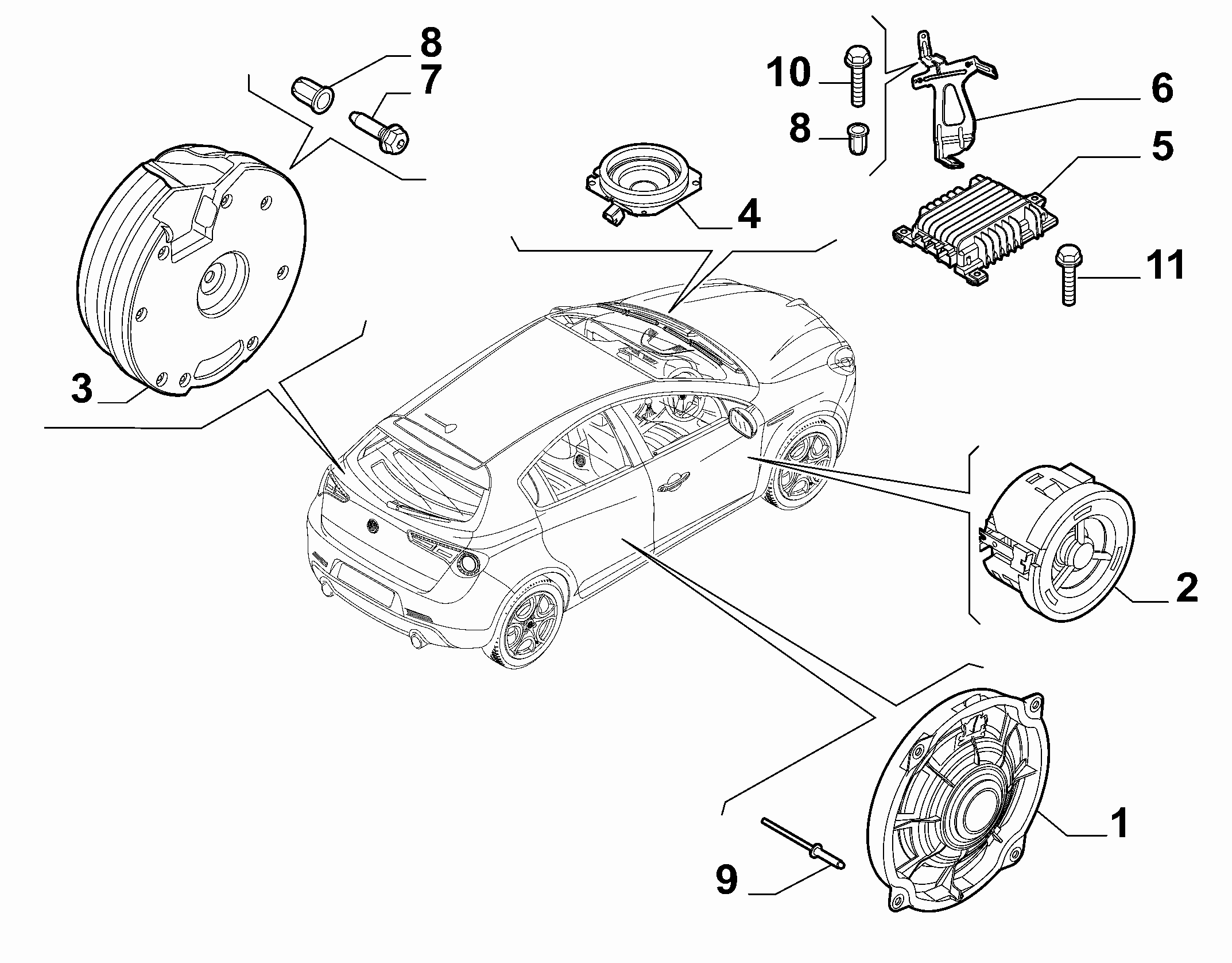 55521-020 LOUDSPEAKER