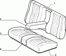 70615/01 REAR SEAT LINING