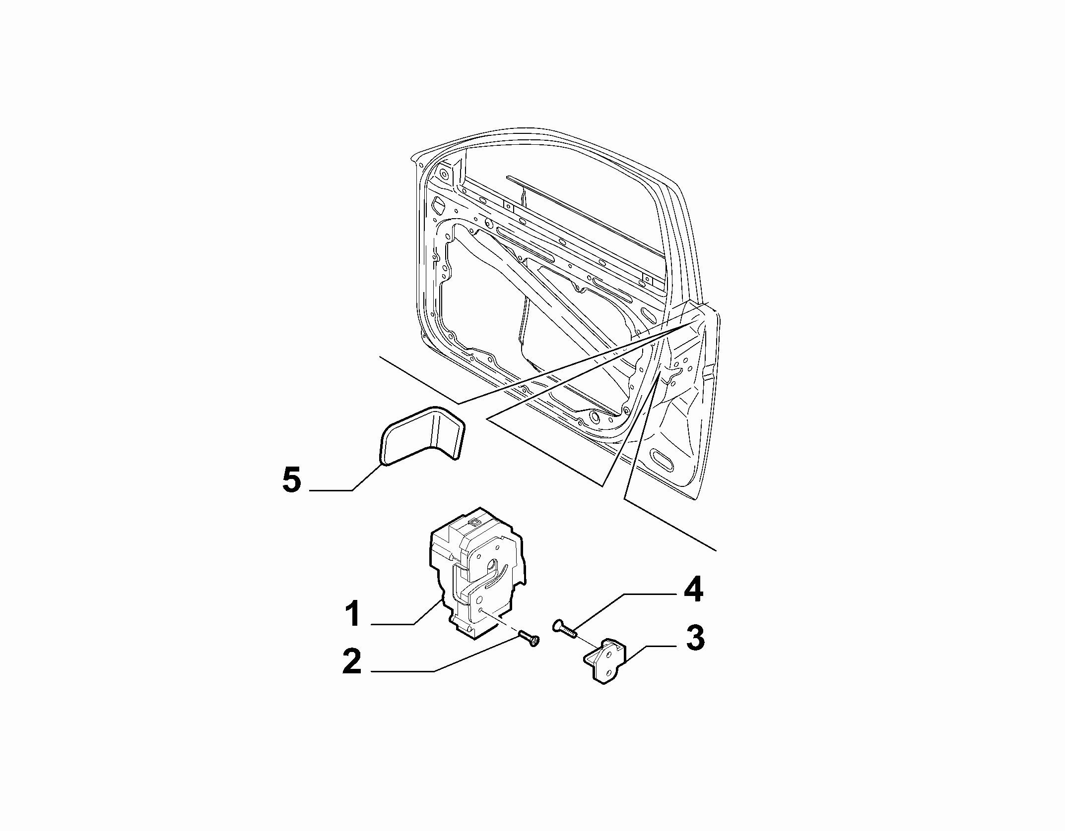 70129-050 FRONT DOOR LOCK