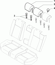 70613/02 REAR SEAT