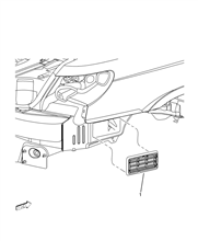 70717-040 TRUNK AIR OUTLET
