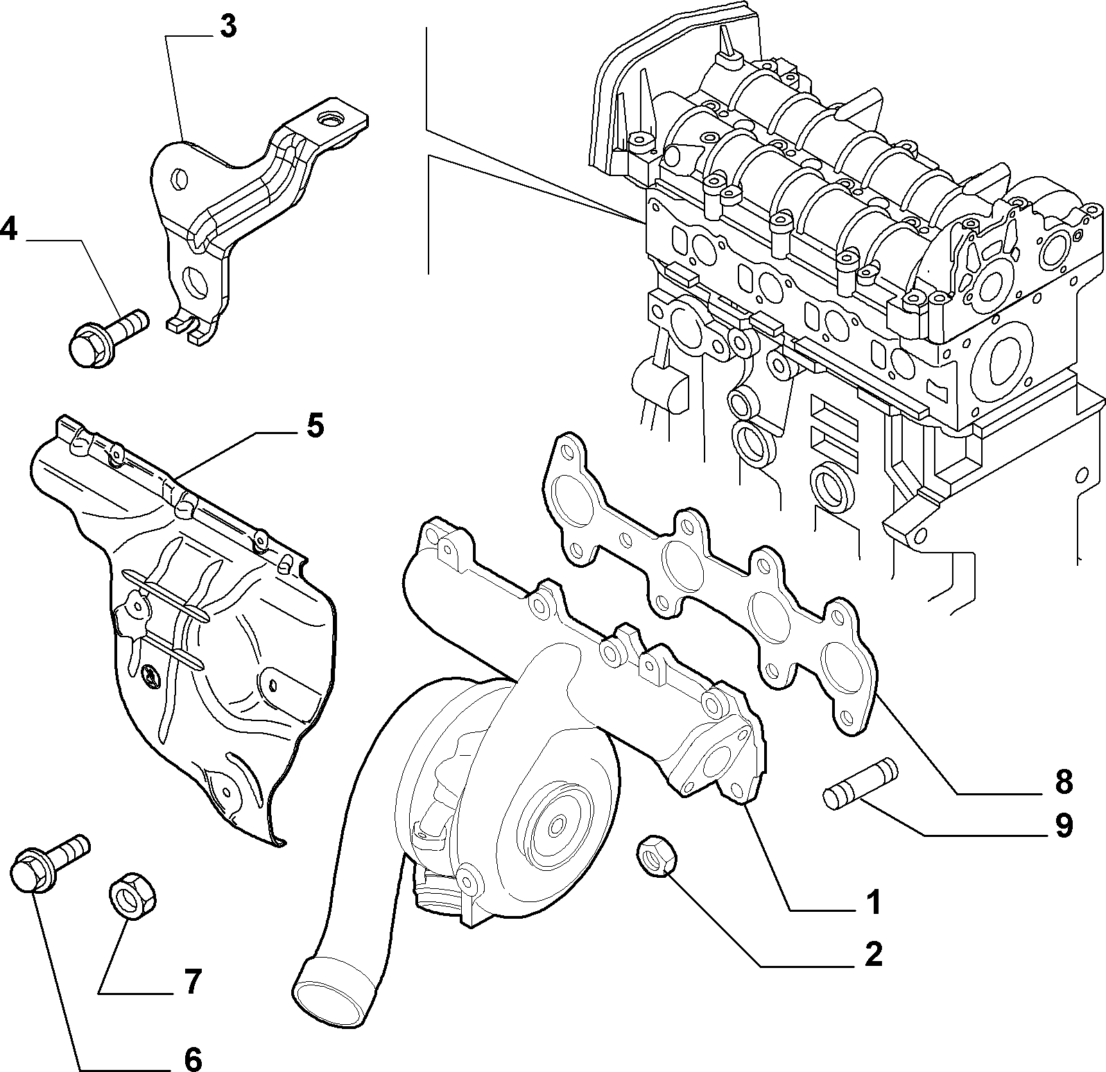 10252-010 TURBOCOMPRESSOR AND PRECATALYSER