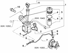 10301-040 OIL FILTER SUPPORT