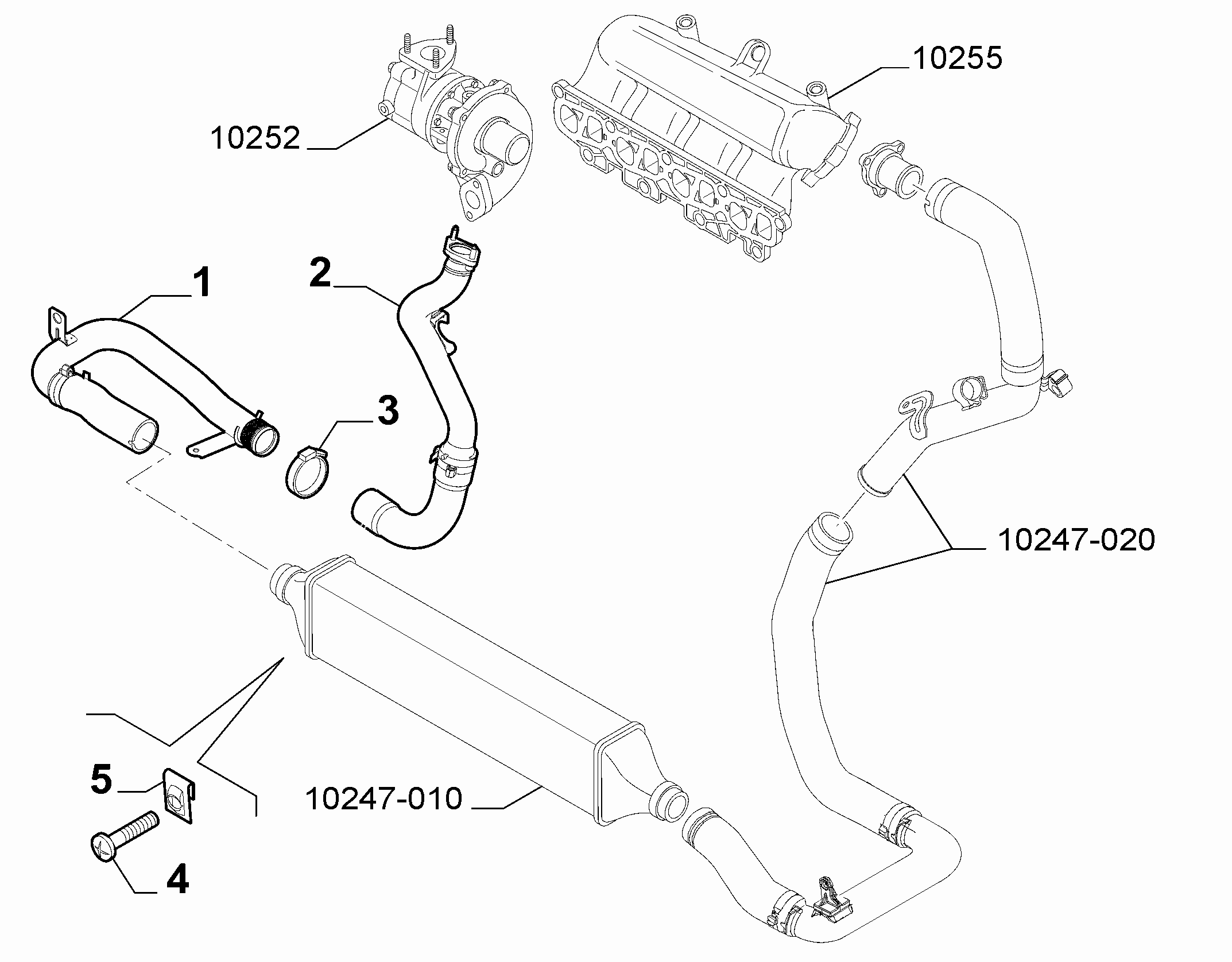 10247-030 TURBINE COOLER PIPING