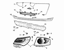 55401-030 TAIL LAMP