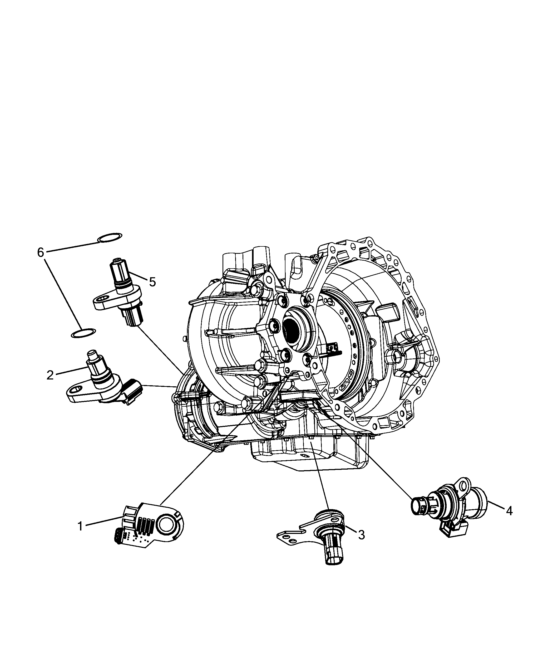 21201-070 AUTOMATIC TRANSMISSION SENSORS AND GASKETS