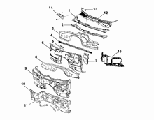 70002-040 INSTRUMENT PANEL WALL 