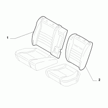 70615/09 REAR SEAT LINING