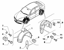 70723-010 WHEEL CARRIAGE COVER
