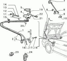 70101/00 КРЫШКА ПОДКАПОТНОГО ПРОСТРАНСТВА 