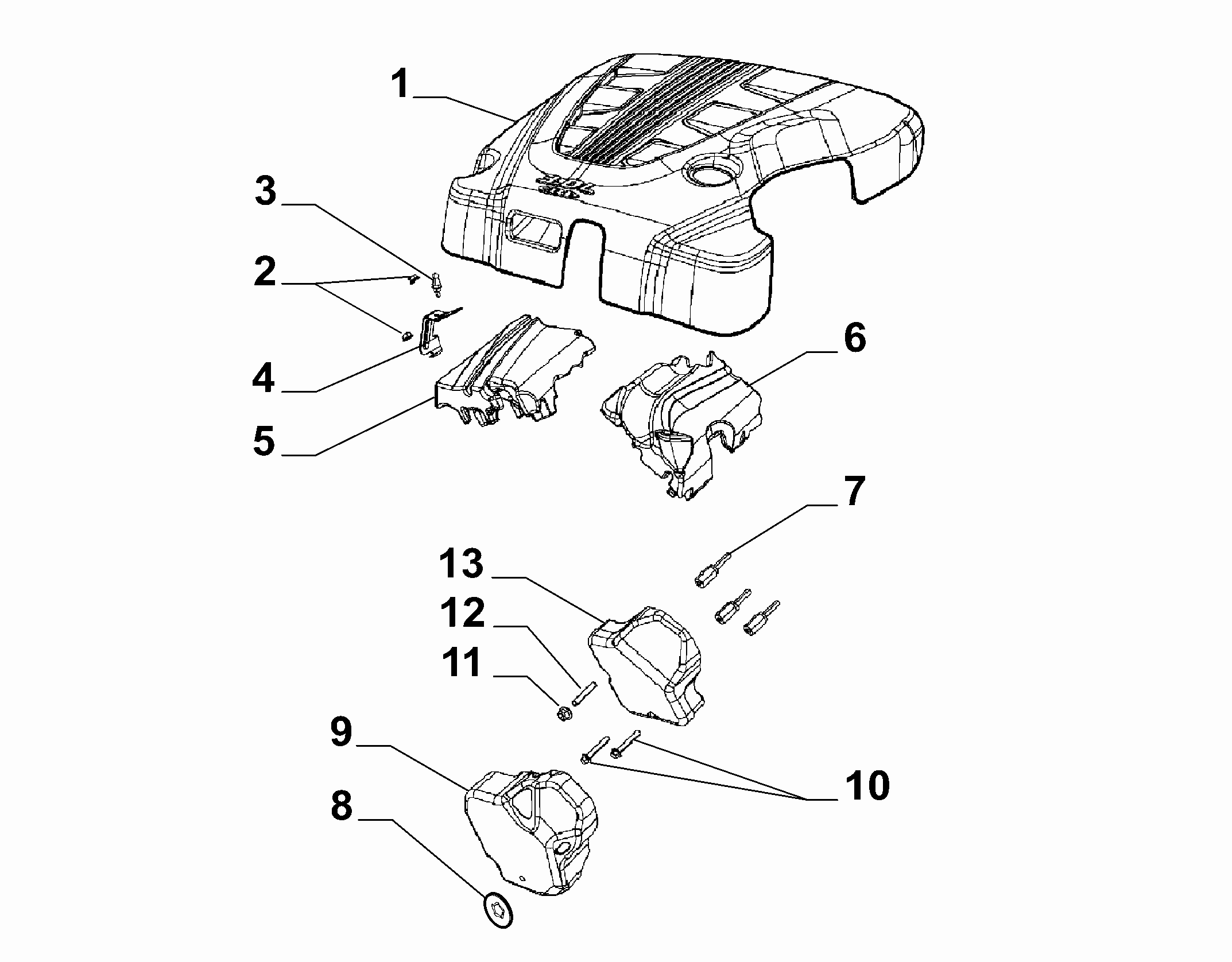 38115-040 ENGINE COVER