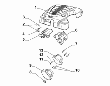 38115-040 ENGINE COVER