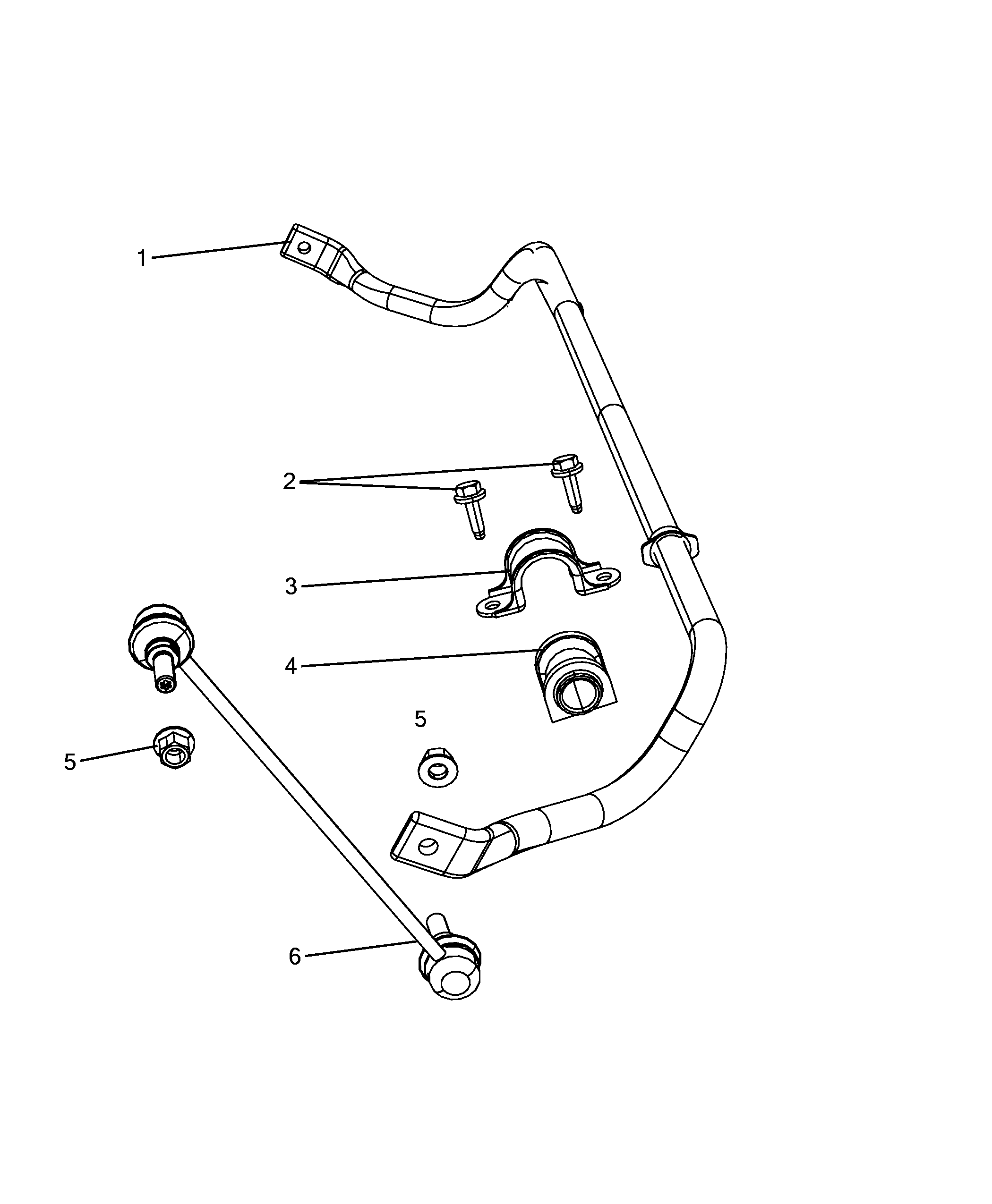44301-030 CROSS ARM AND TORSION BAR