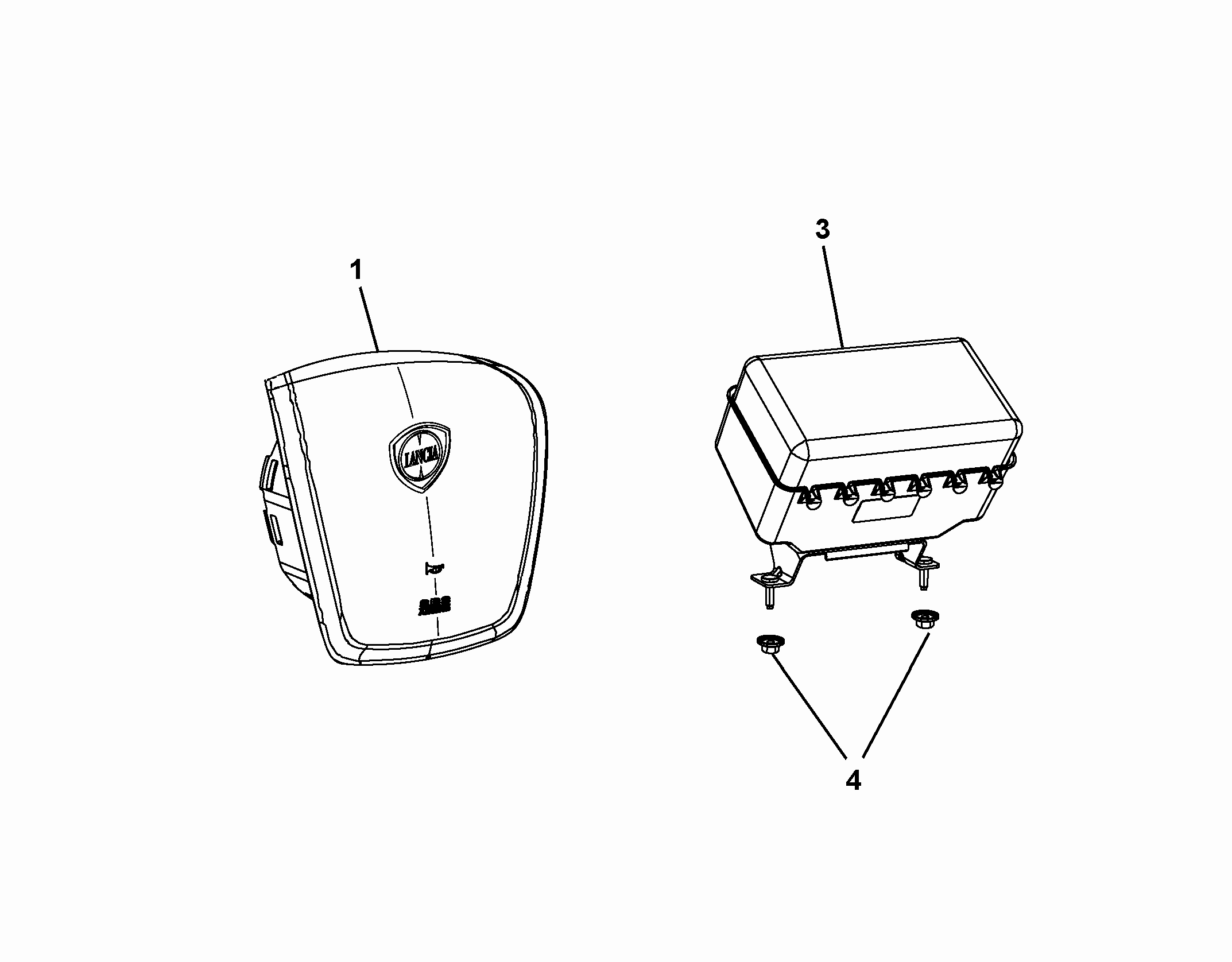 55508-009 FRONT AIRBAGS